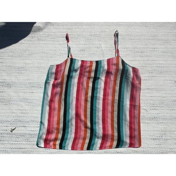 International Concepts Cami Top Women Extra Large Multicolor Stripe Sleeveless - Picture 3 of 5
